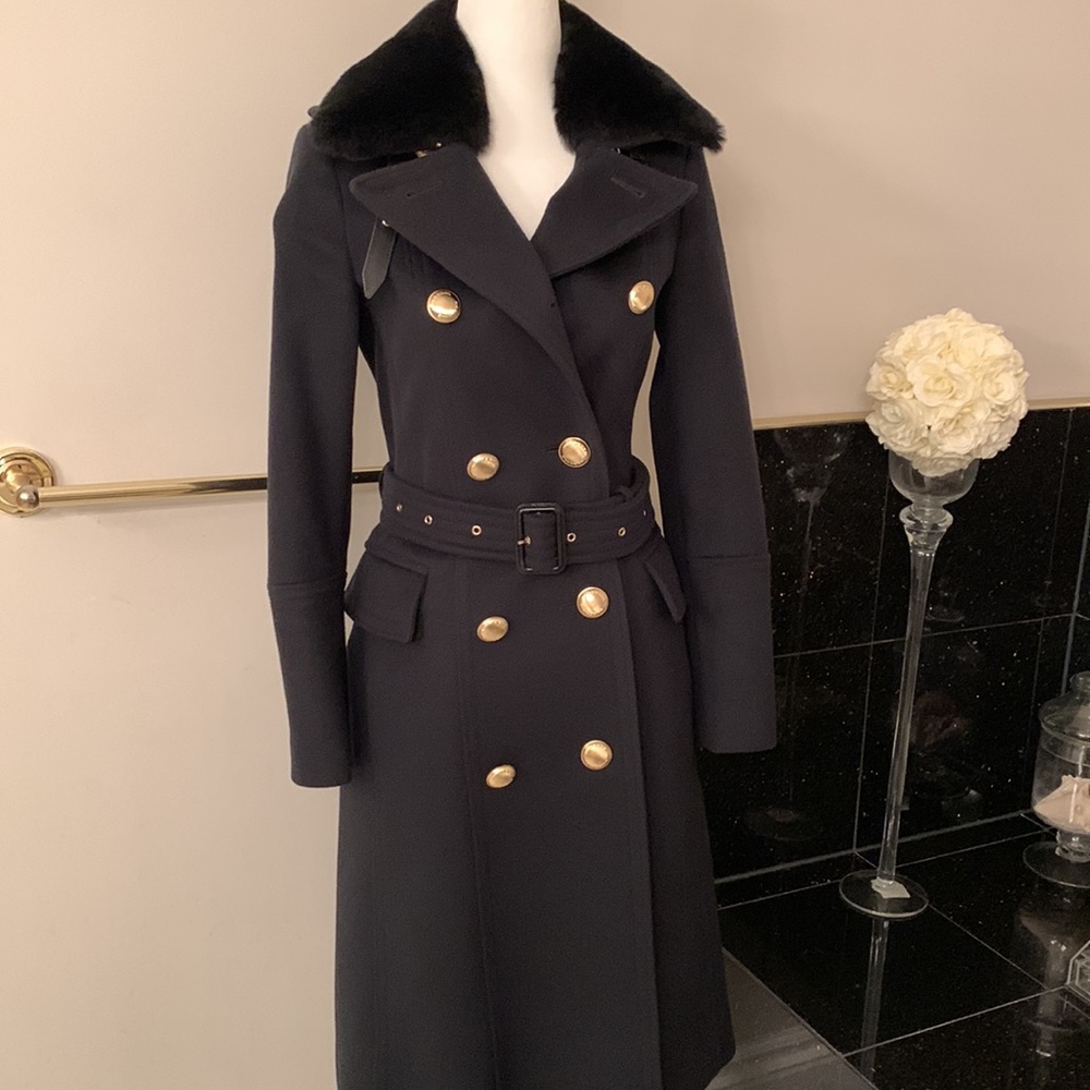 Burberry Wool & Cashmere Coat new